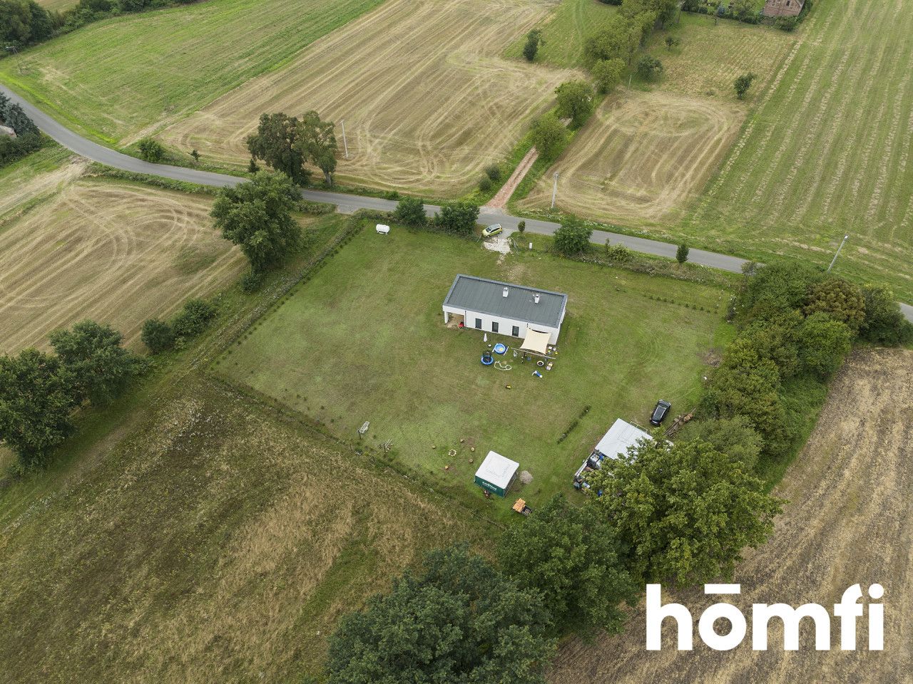 Dom wolnostojący, 3 sypialnie - duża działka 2000m - Dom - Sprzedaż - Nowotomyski, Lwówek / Wymyślanka