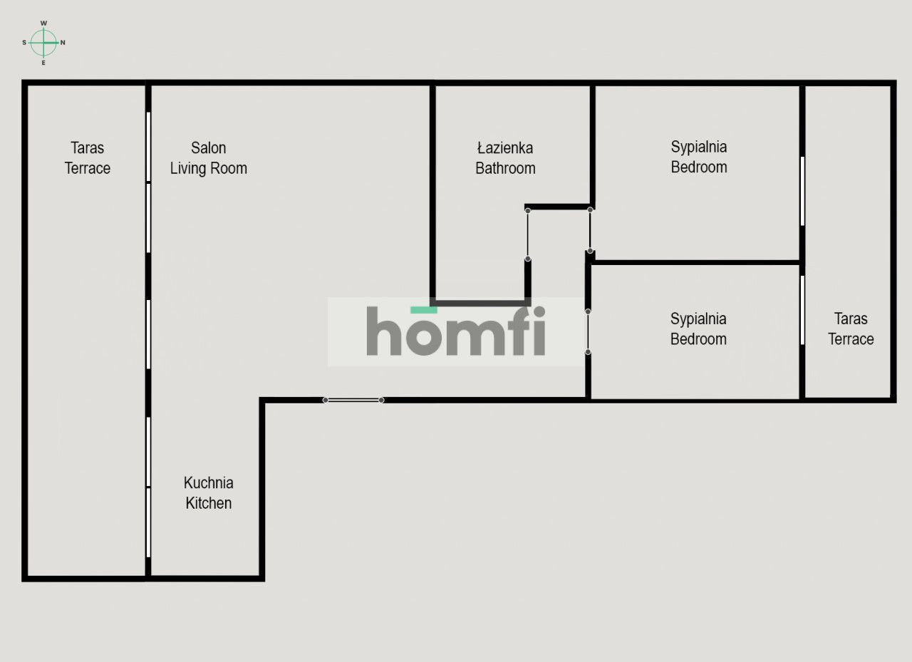Sprzedaż 3pok. mieszkanie z ogrodem Poznań/Bajkowe - Mieszkanie - Sprzedaż - Poznań, Grunwald