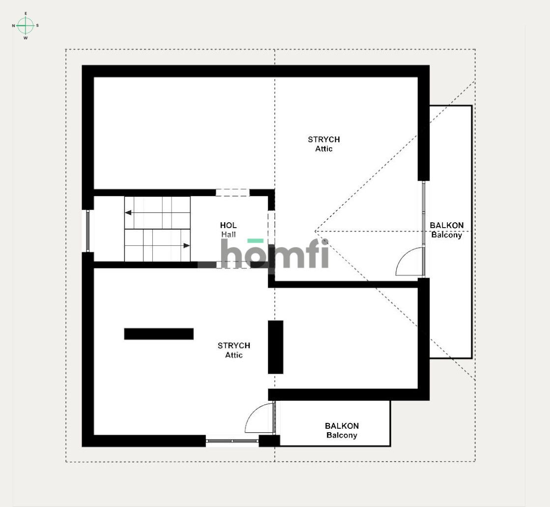 House with a view on a 22-are plot - House - Sale - Wielicki, Biskupice / Bodzanów