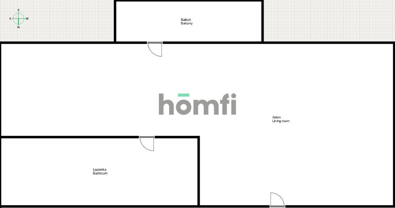 Kawalerka w wysokim standardzie na Partynicach - Mieszkanie - Wynajem - Wrocław, Krzyki / Partynice