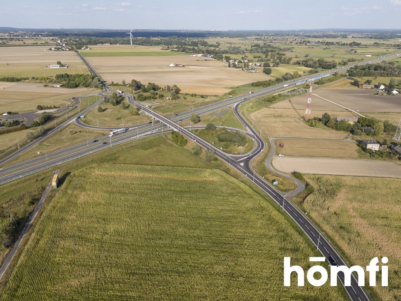 land for service development right next to the exit from A2 - Ділянка - Продаж - Słupecki, Lądek / Sługocin