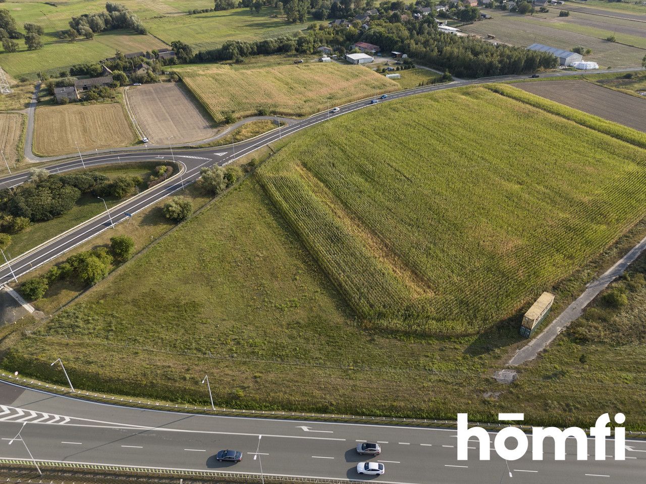 land for service development right next to the exit from A2 - Ділянка - Продаж - Słupecki, Lądek / Sługocin