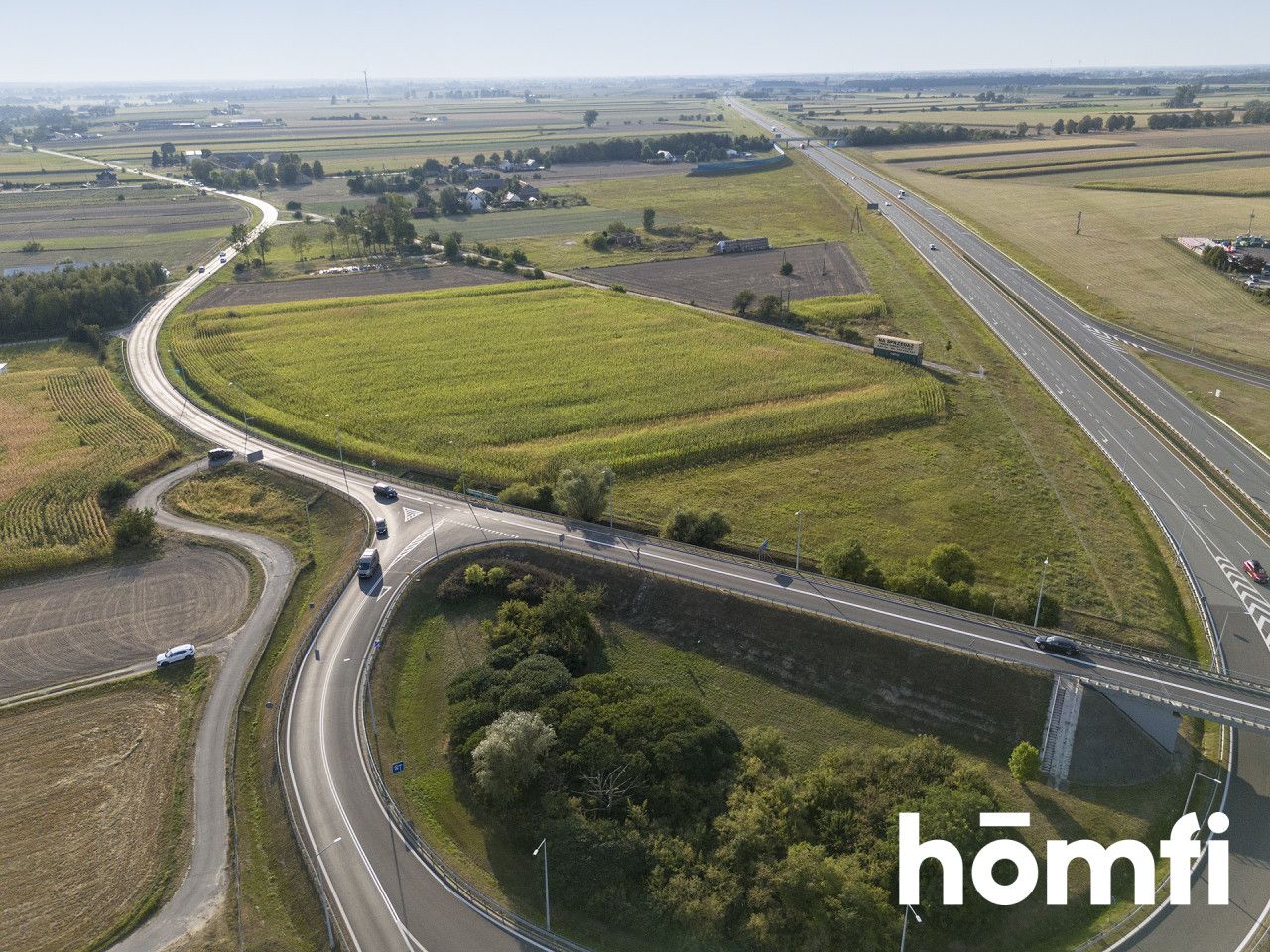 land for service development right next to the exit from A2 - Ділянка - Продаж - Słupecki, Lądek / Sługocin
