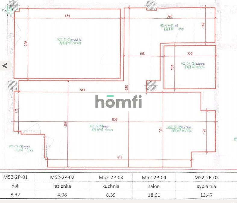 2-pokojowe 53 m2 z balkonem i garażem/ Gwiaździsta / Sky Tower! - Mieszkanie - Wynajem - Wrocław, Krzyki