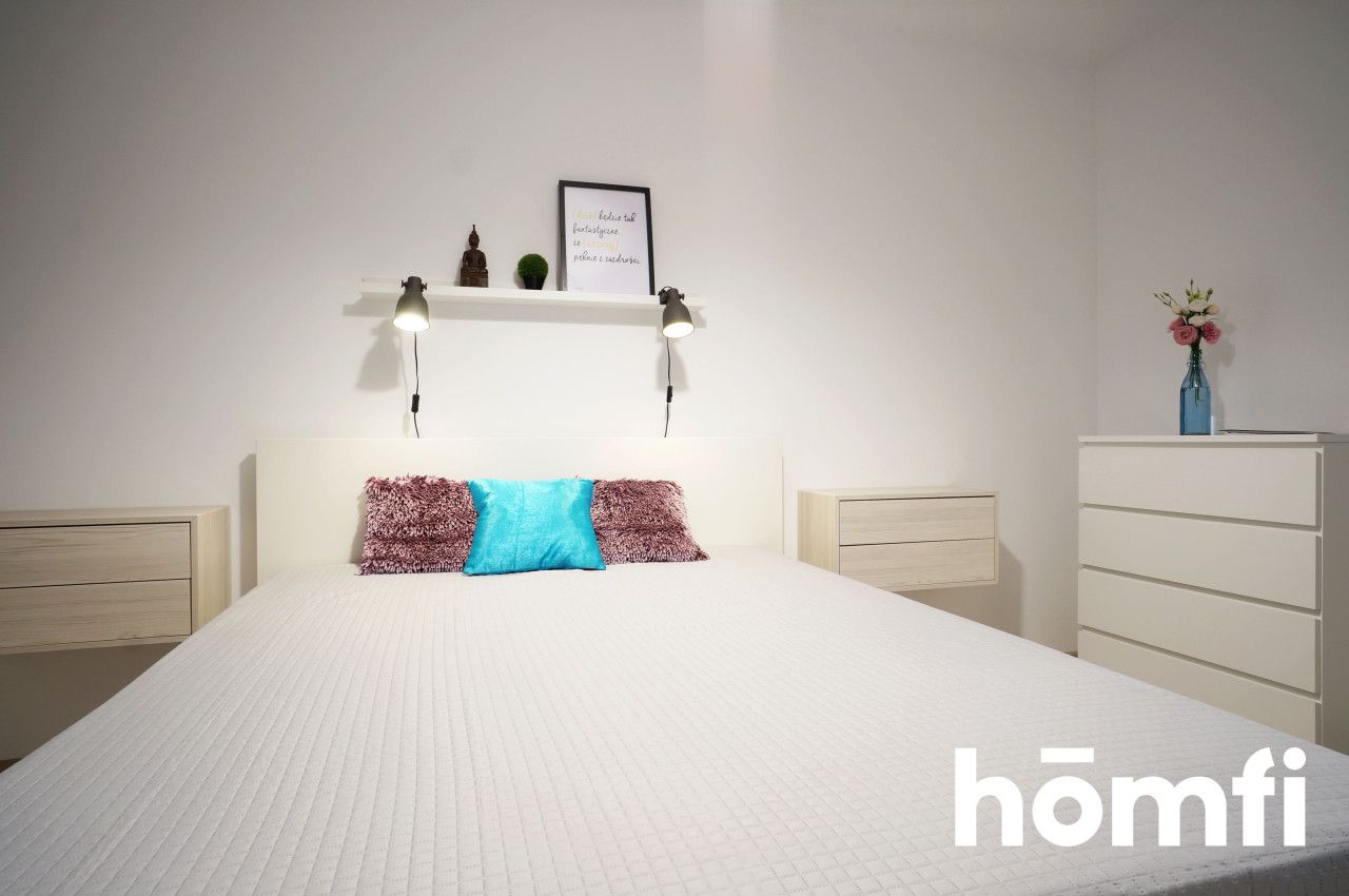 2-pokojowe 53 m2 z balkonem i garażem/ Gwiaździsta / Sky Tower! - Mieszkanie - Wynajem - Wrocław, Krzyki