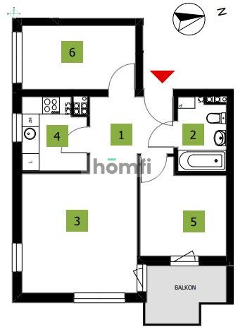 Komfortowe, 3-pokojowe mieszkanie ul. Tymiankowa 2800 zł - Mieszkanie - Wynajem - Wrocław, Psie Pole / Lipa Piotrowska