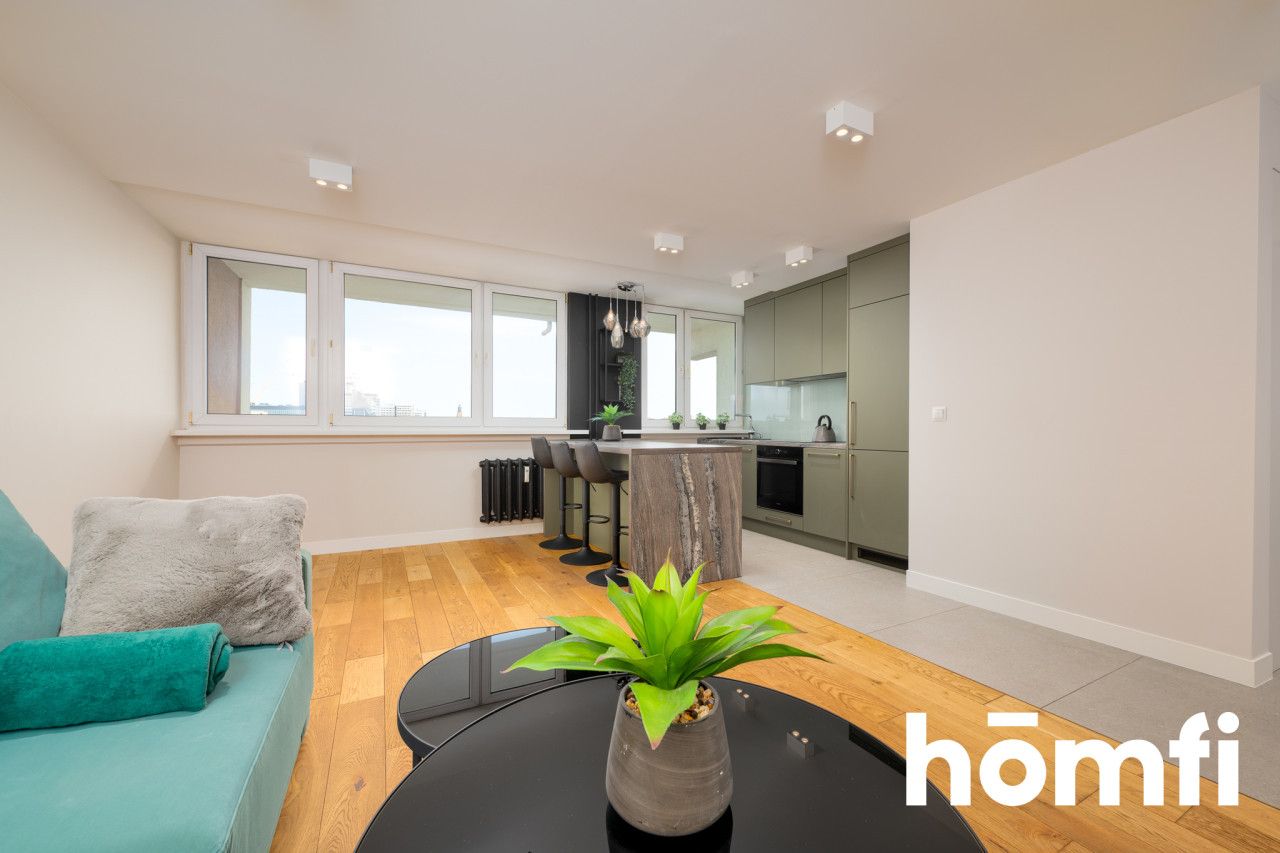For rent immediately, perfectly located, 3-room apartment with a view of the Garrison Church, SKY TOWER and Ślęża - Apartment - Rent - Wrocław, Stare Miasto / Szczepin