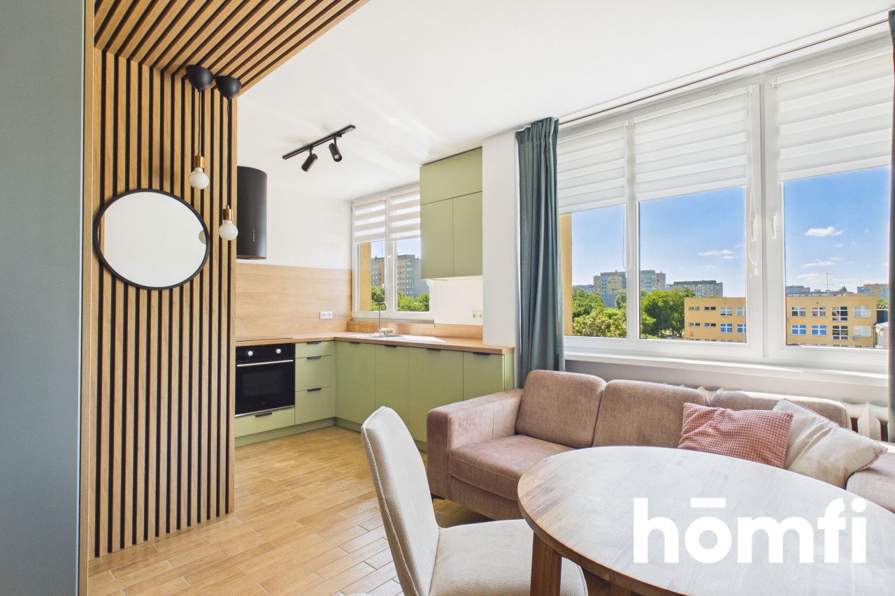 Functional studio apartment at Hubska Street in Krzyki - Apartment - Rent - Wrocław, Krzyki