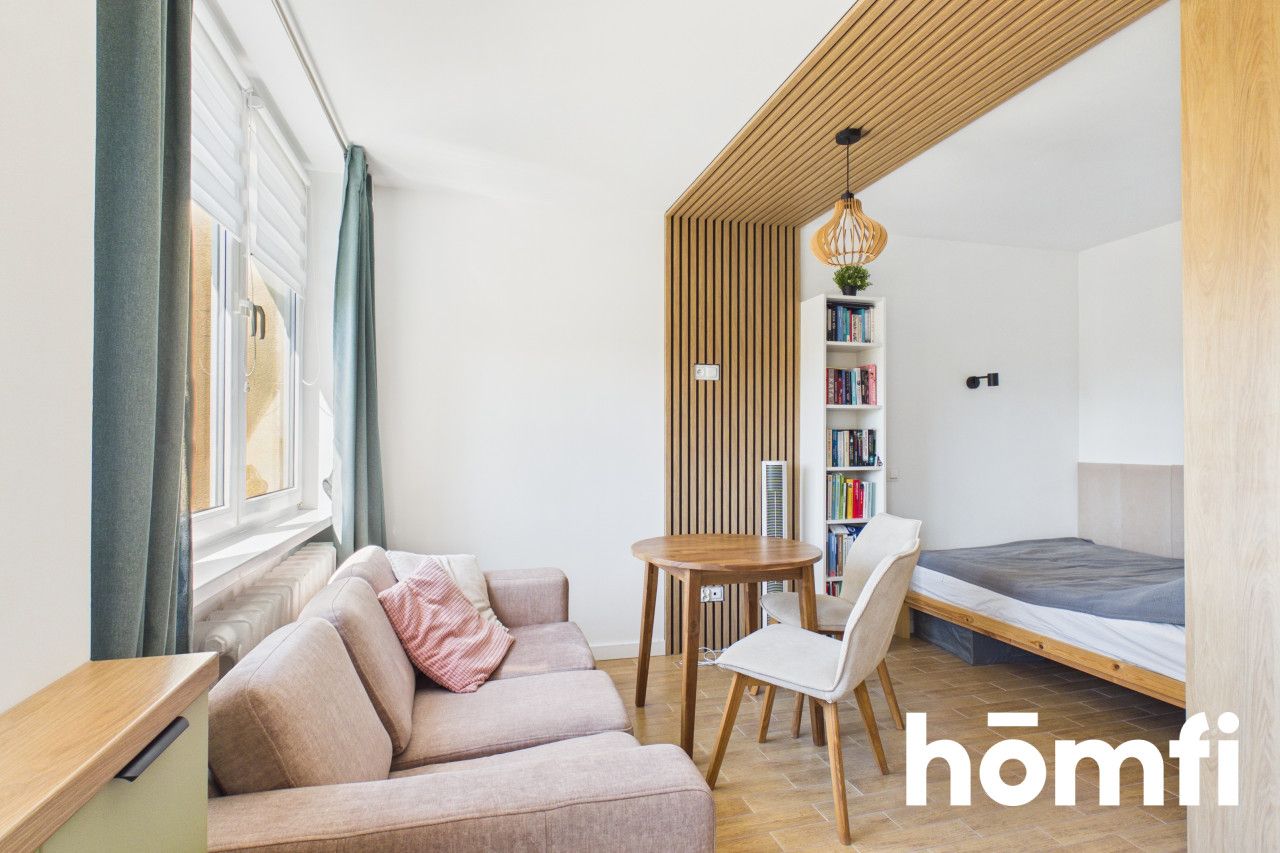 Functional studio apartment at Hubska Street in Krzyki - Apartment - Rent - Wrocław, Krzyki