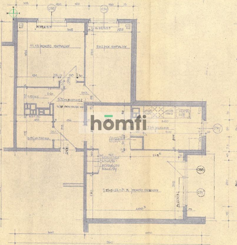 3 pokoje | 2 minuty od Metra Ursynów | blisko SGGW - Mieszkanie - Sprzedaż - Warszawa, Ursynów