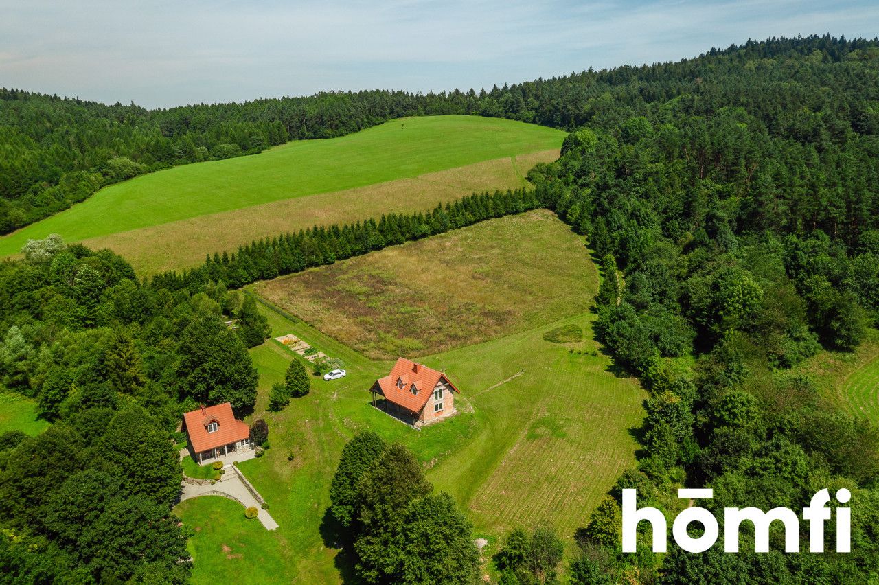 A house on a beautiful plot near Magurski Park - House - Sale - Jasielski, Krempna