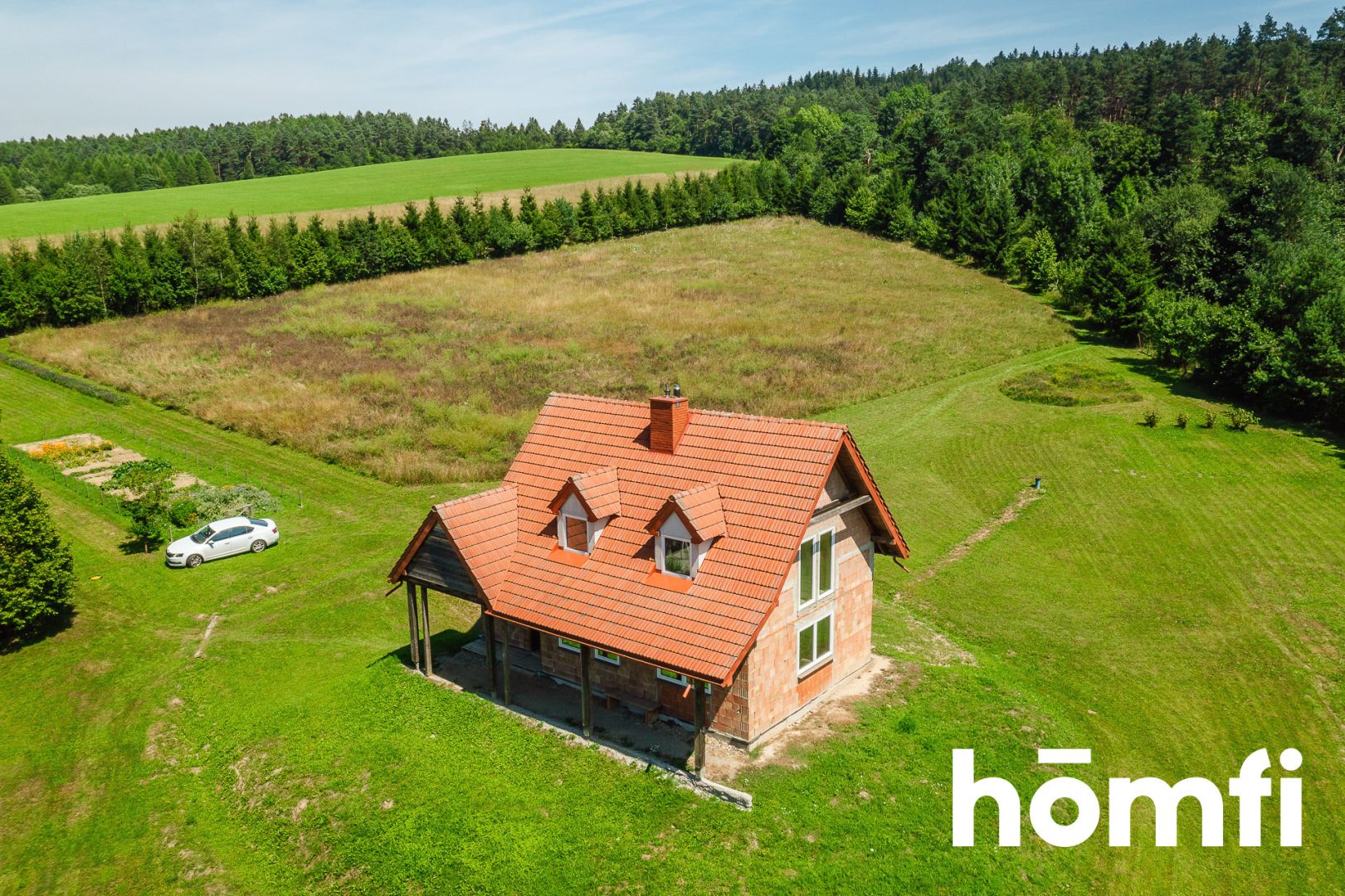 A house on a beautiful plot near Magurski Park - House - Sale - Jasielski, Krempna