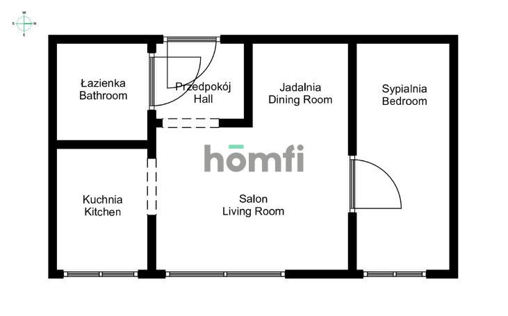 DO WYNAJĘCIA - Kraków, Albertyńskie - NOWE, funkcjonalne, 2 pokoje z kuchnią - Mieszkanie - Wynajem - Kraków, Nowa Huta / Bieńczyce