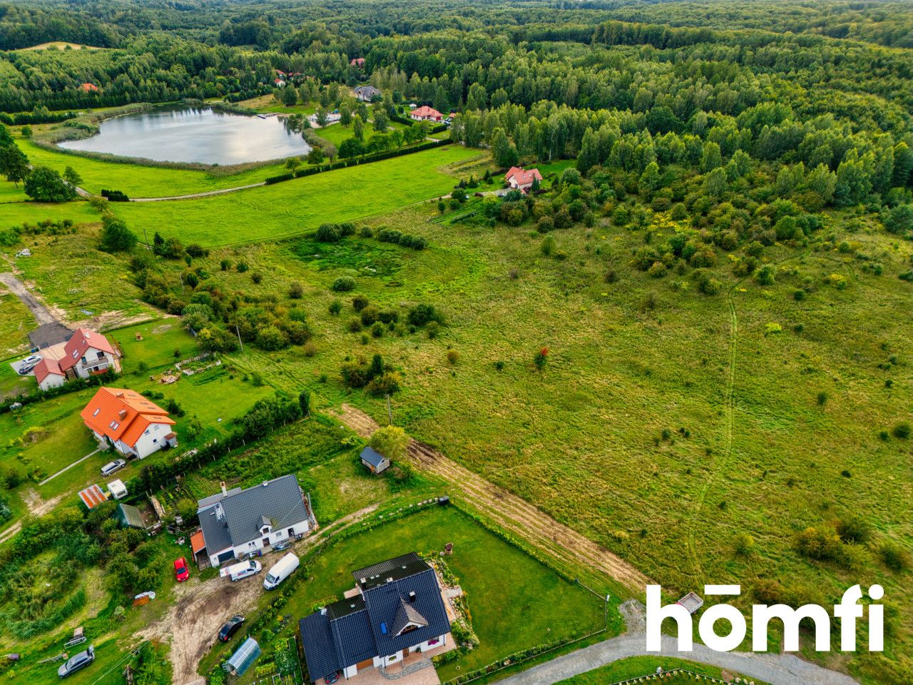 Construction plot near the Zalewu Wiślanego - Jagodnik - Plot - Sale - Elbląski, Milejewo / Jagodnik