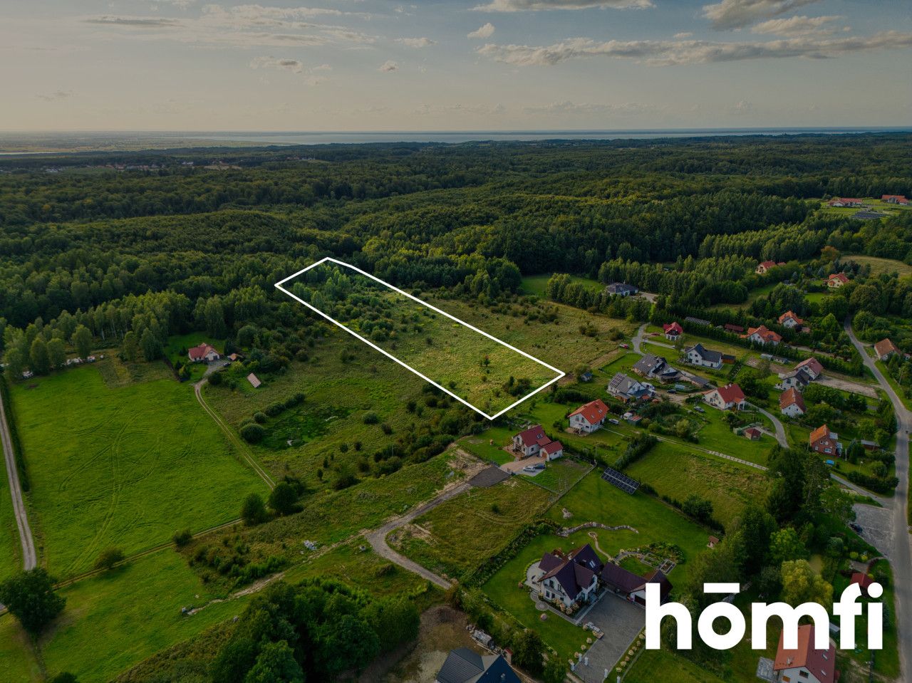 Construction plot near the Zalewu Wiślanego - Jagodnik - Plot - Sale - Elbląski, Milejewo / Jagodnik