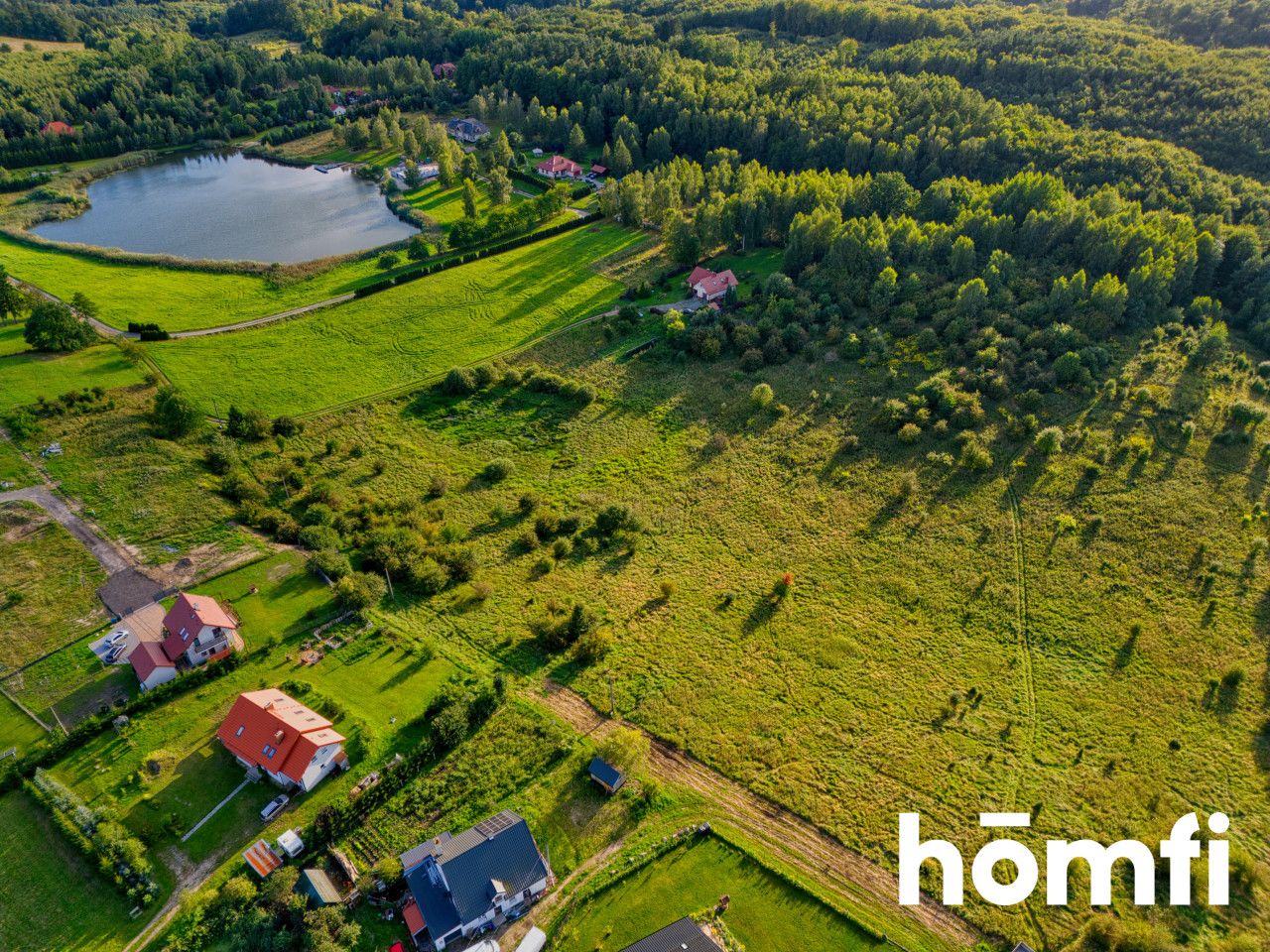 Construction plot near the Zalewu Wiślanego - Jagodnik - Plot - Sale - Elbląski, Milejewo / Jagodnik