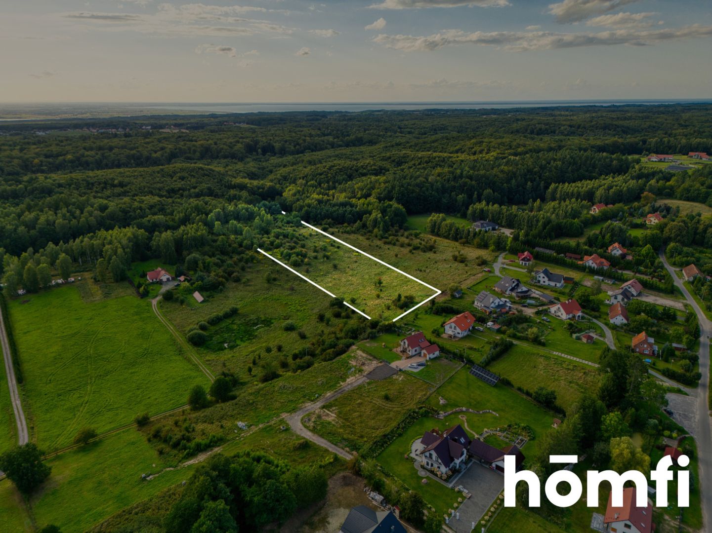 Construction plot near the Zalewu Wiślanego - Jagodnik - Plot - Sale - Elbląski, Milejewo / Jagodnik