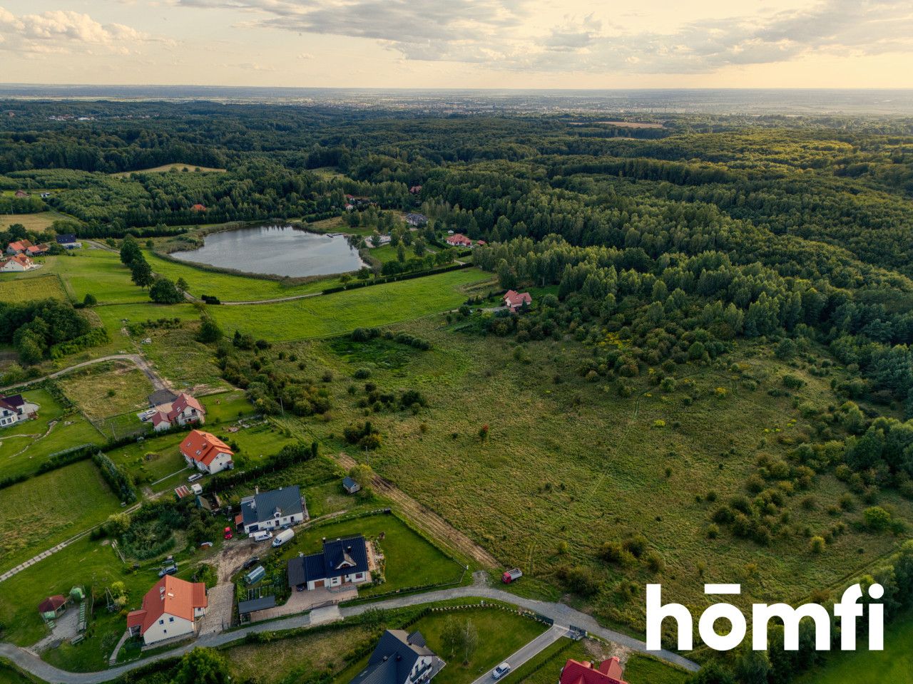 Construction plot near the Zalewu Wiślanego - Jagodnik - Plot - Sale - Elbląski, Milejewo / Jagodnik