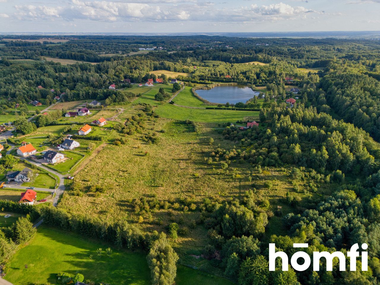 Construction plot near the Zalewu Wiślanego - Jagodnik - Plot - Sale - Elbląski, Milejewo / Jagodnik