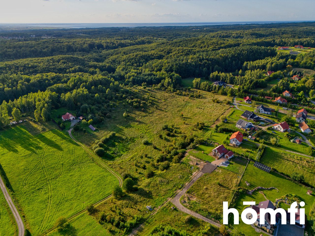 Construction plot near the Zalewu Wiślanego - Jagodnik - Plot - Sale - Elbląski, Milejewo / Jagodnik