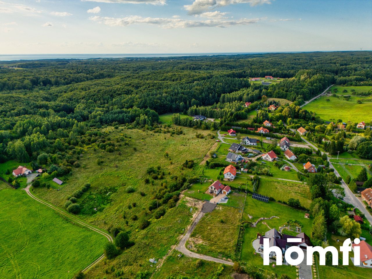 Construction plot near the Zalewu Wiślanego - Jagodnik - Plot - Sale - Elbląski, Milejewo / Jagodnik