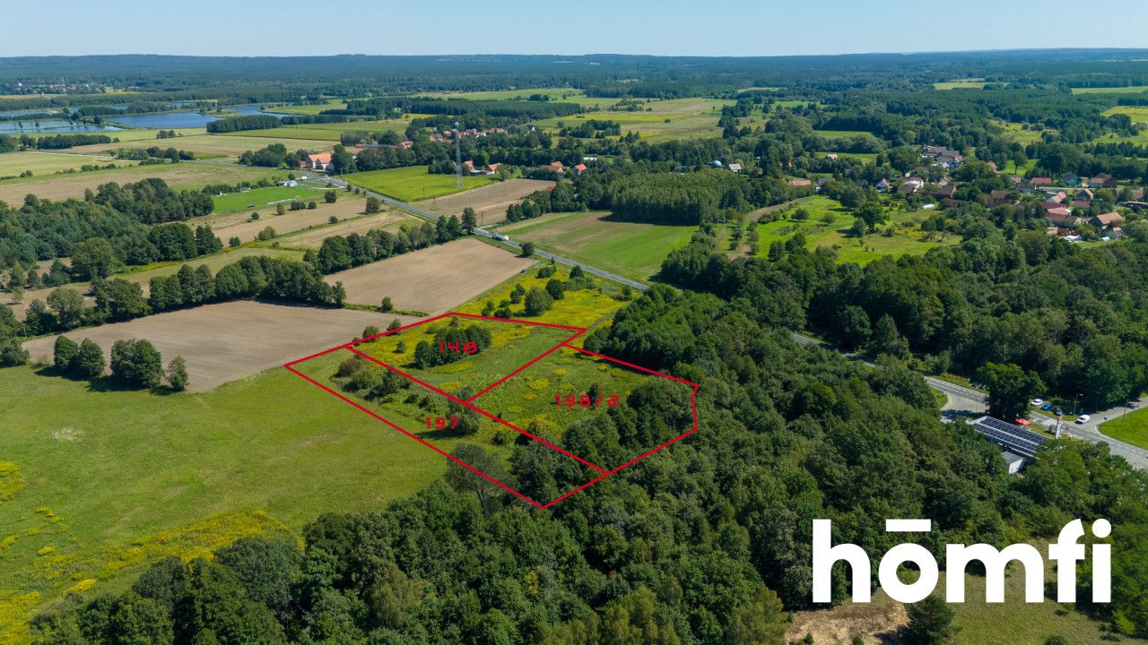 PROMOCJA Na sprzedaż trzy sąsiednie działki tworzące wielki prostokąt o powierzchni niespełna 1,5 ha! - Działka - Sprzedaż - Trzebnicki, Trzebnica / Kuźniczysko