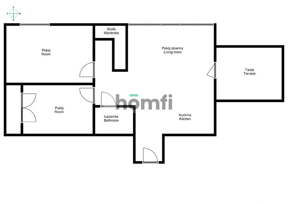 Legnicka - 3 pokoje z tarasem + 2x parking - Mieszkanie - Wynajem - Wrocław, Stare Miasto