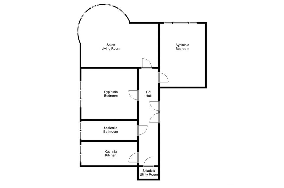 Na wynajem, 3 pokojowe mieszkanie Poznań/Grunwald - Mieszkanie - Wynajem - Poznań, Grunwald