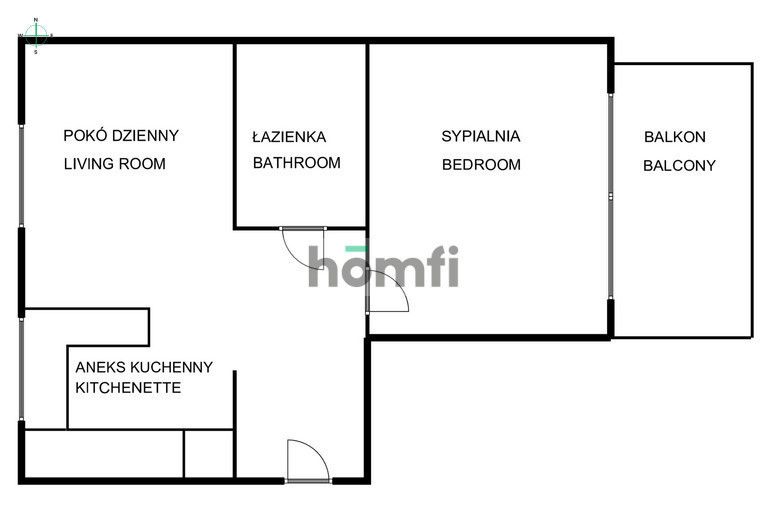 stylowe, umeblowane, słoneczne 2 pokojowe mieszkanie do wynajęcia - Mieszkanie - Wynajem - Gdańsk, Chełm