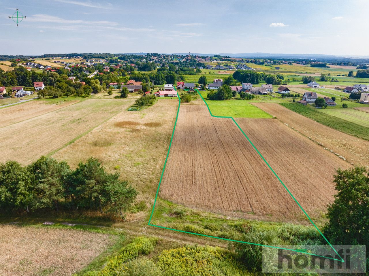 Działka Blisko Tarnowa | Śmigno | 80 ar - Działka - Sprzedaż - Tarnowski, Lisia Góra / Śmigno