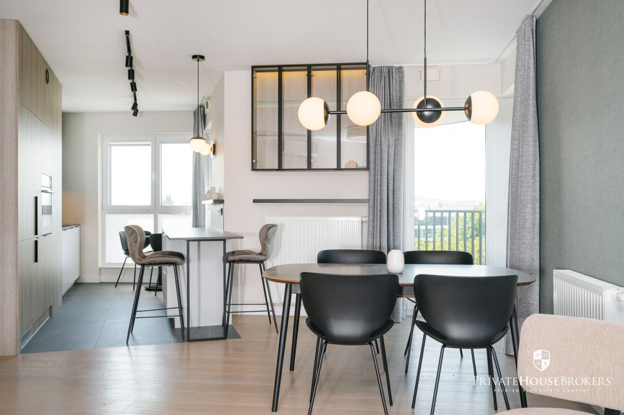 Czteropokojowy apartament wykończony w wysokim standardzie z widokiem na Wawel| Dębniki| ul.Barska - Mieszkanie - Wynajem - Kraków, Podgórze / Dębniki