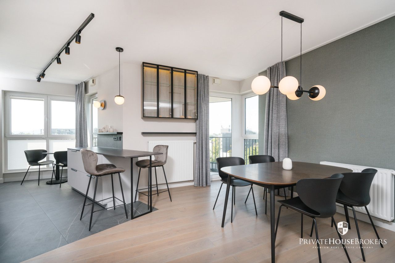 Czteropokojowy apartament wykończony w wysokim standardzie z widokiem na Wawel| Dębniki| ul.Barska - Mieszkanie - Wynajem - Kraków, Podgórze / Dębniki