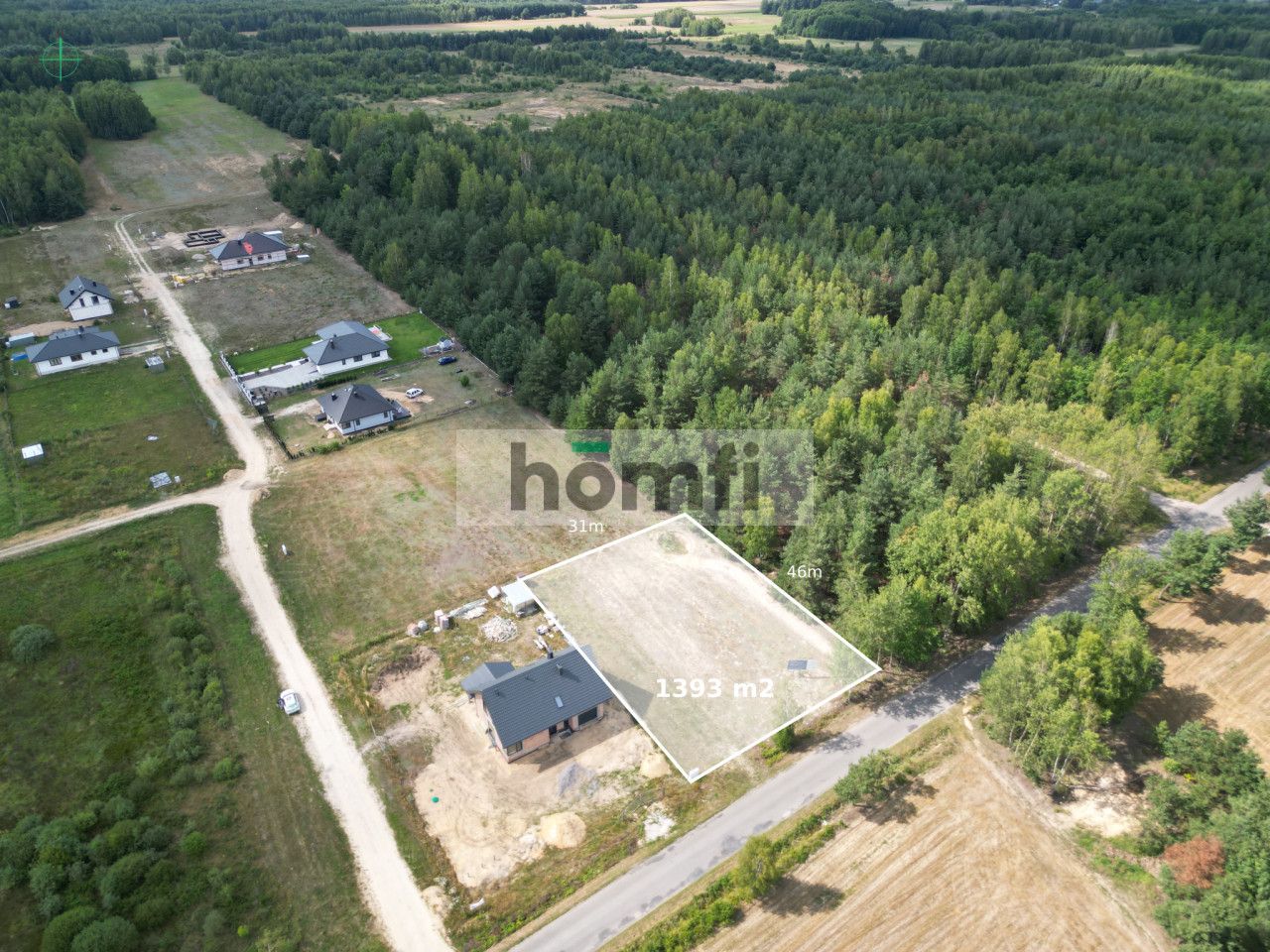 Plot for building - big, near forrest and with water and electricity - Ділянка - Продаж - Szydłowiecki, Szydłowiec / Zdziechów
