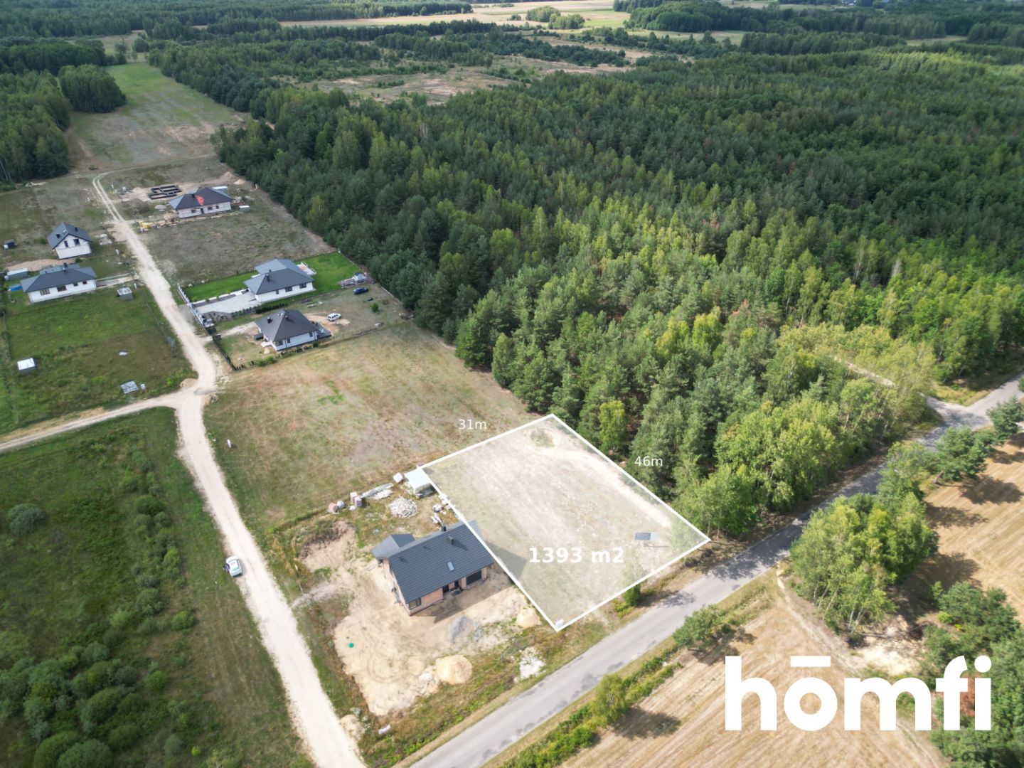 Plot for building - big, near forrest and with water and electricity - Ділянка - Продаж - Szydłowiecki, Szydłowiec / Zdziechów