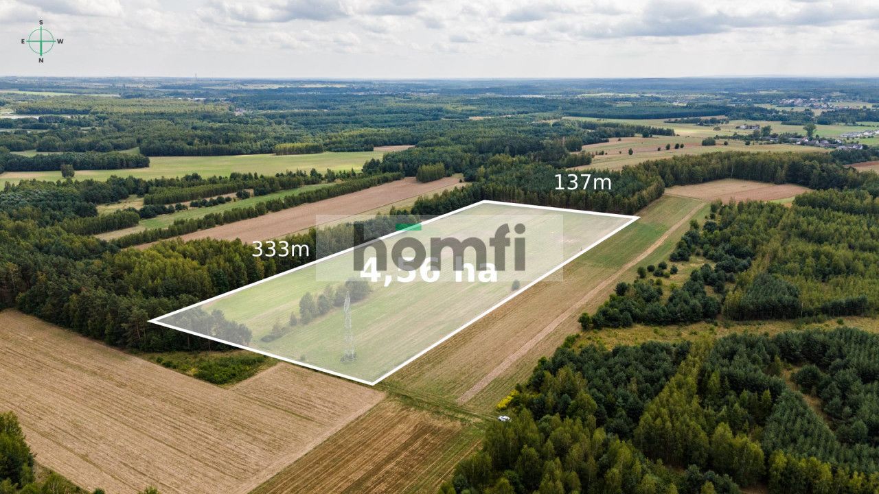 Plot with sand source - Ділянка - Продаж - Szydłowiecki, Szydłowiec / Zdziechów