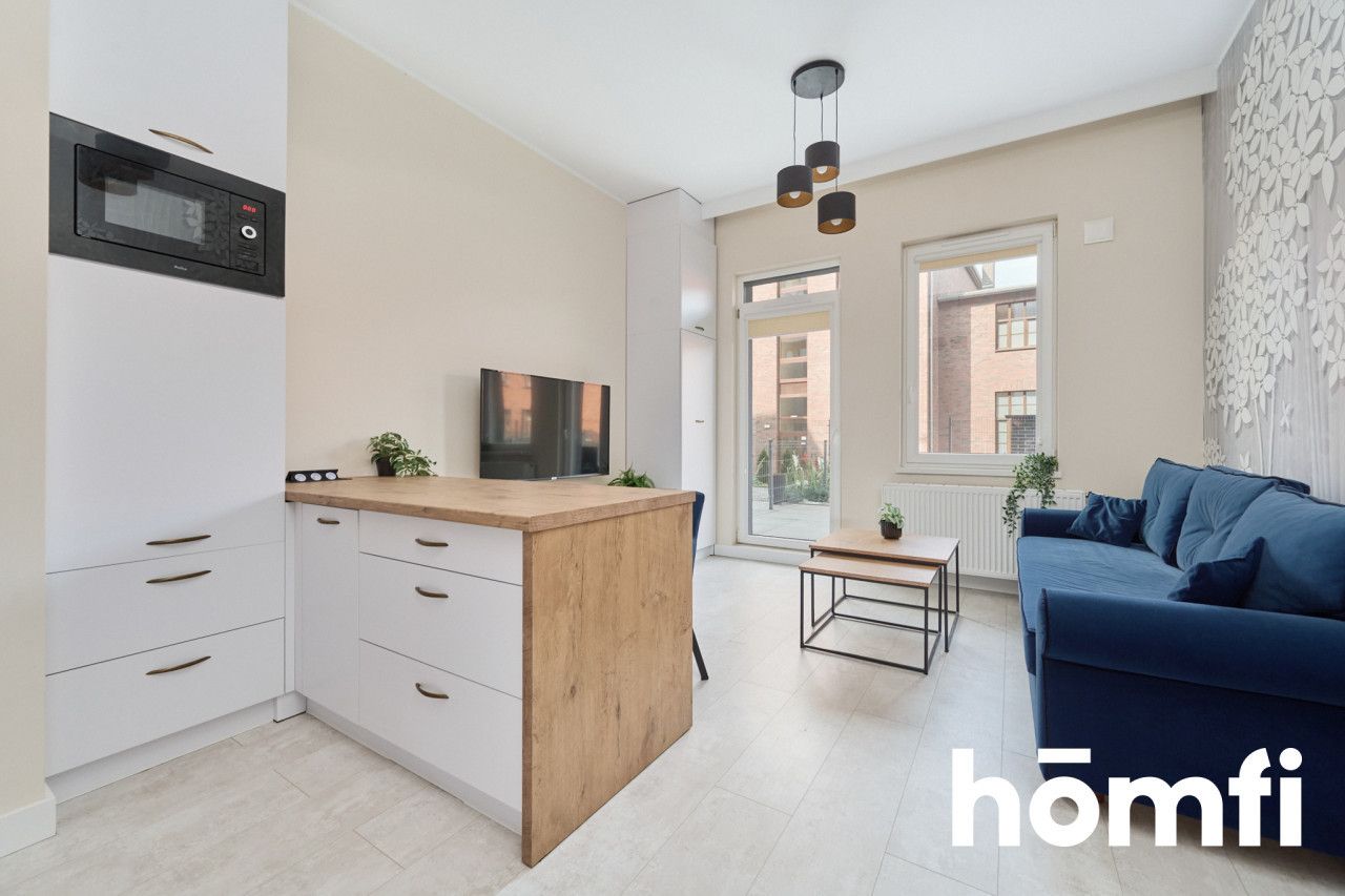 Nowoczesna kawalerka z ogródkiem na Brzoskwiniowej - Mieszkanie - Wynajem - Wrocław, Krzyki / Tarnogaj