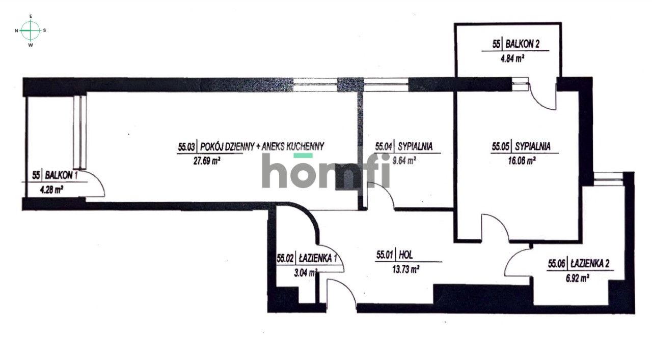 ul.Kamiennogórska, Młody Grunwald 3 pokoje - Mieszkanie - Sprzedaż - Poznań, Grunwald / Junikowo