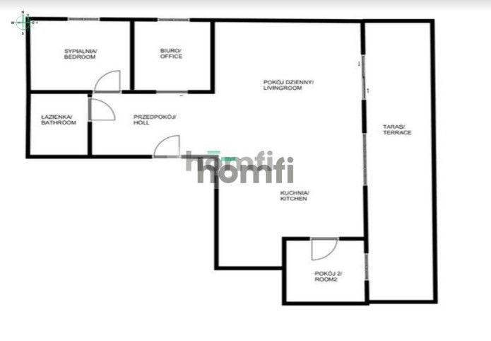 Nowoczesne, czteropokojowe mieszkanie z tarasem, dwoma miejscami postojowymi i komórką lokatorską nad Wisłą - Mieszkanie - Sprzedaż - Kraków, Podgórze