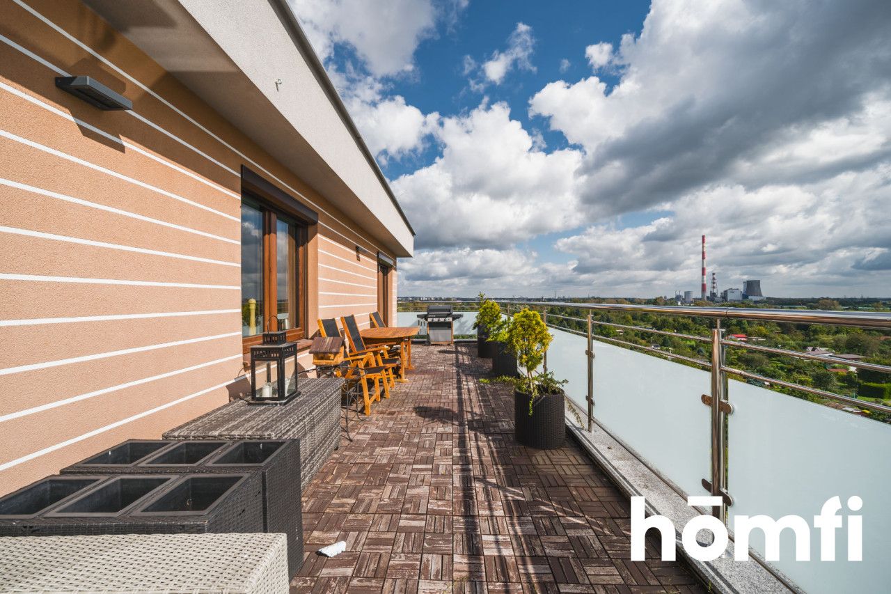 Nowoczesne, czteropokojowe mieszkanie z tarasem, dwoma miejscami postojowymi i komórką lokatorską nad Wisłą - Mieszkanie - Sprzedaż - Kraków, Podgórze