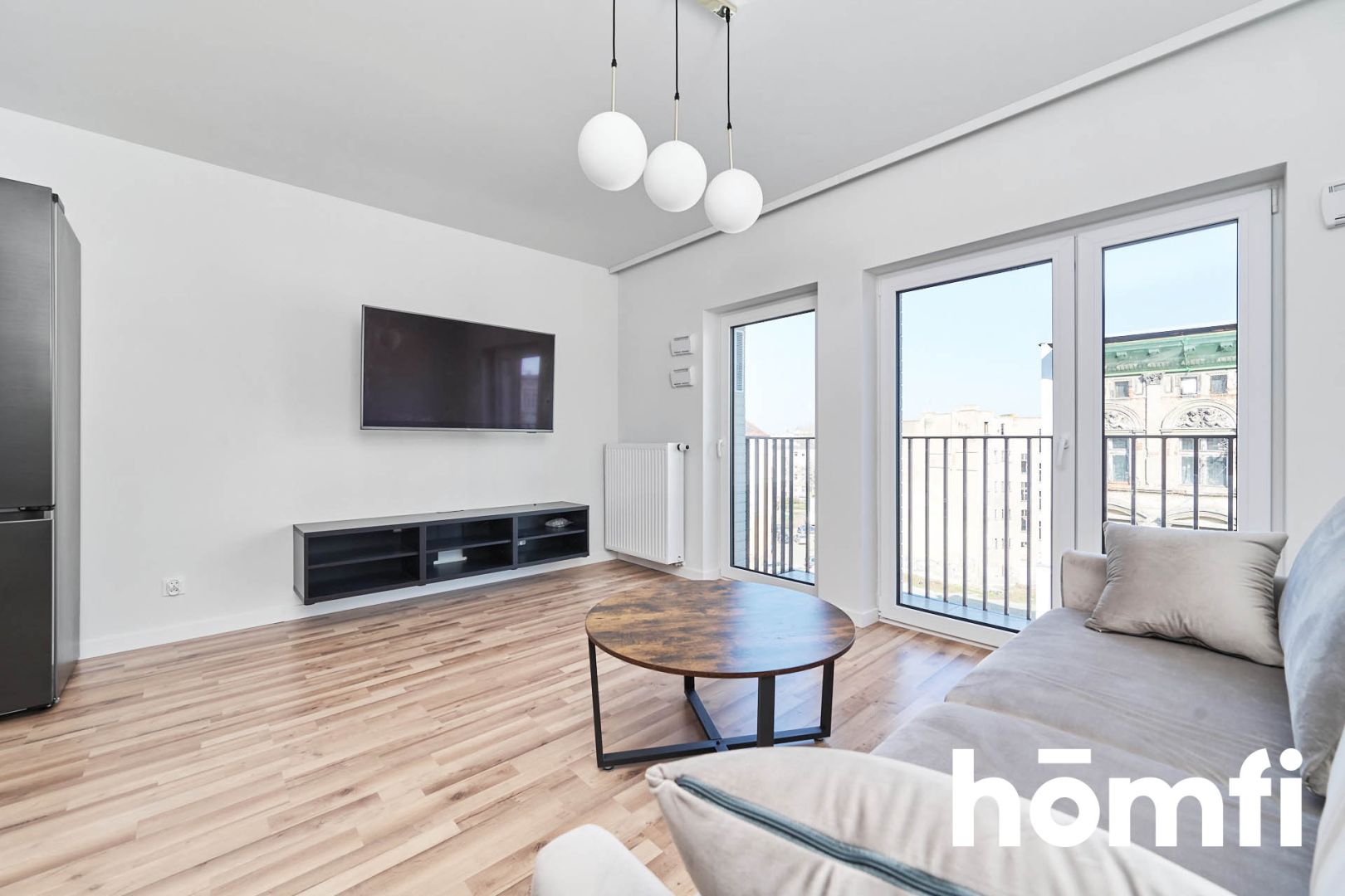 Nowoczesna kawalerka z balkonem w centrum / od 01.09.2024 - Mieszkanie - Wynajem - Wrocław, Śródmieście