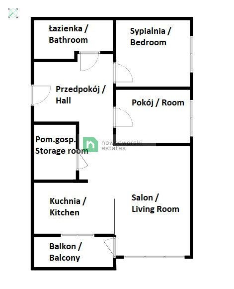 Trzypokojowe nowoczesne mieszkanie 59m2 (ul. Dobrego Pasterza 120/Rondo Barei) - Mieszkanie - Wynajem - Kraków, Śródmieście / Prądnik Czerwony