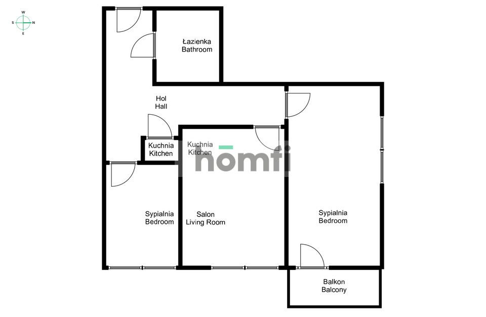 Na wynajem trzy pok.mieszkania Poznań/Nowe Miasto - Mieszkanie - Wynajem - Poznań