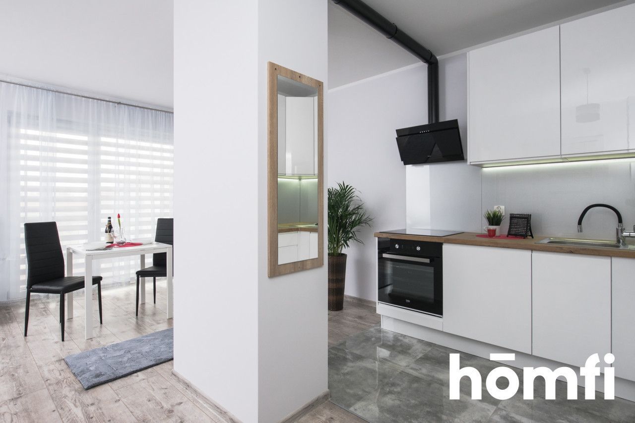 kawalerka położona przy ul. Bunscha 8 - Mieszkanie - Wynajem - Kraków, Podgórze / Dębniki