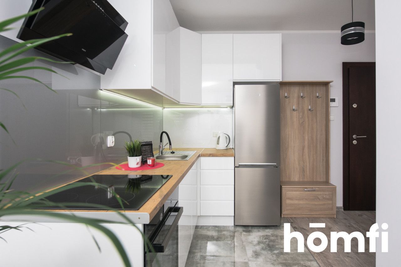 kawalerka położona przy ul. Bunscha 8 - Mieszkanie - Wynajem - Kraków, Podgórze / Dębniki