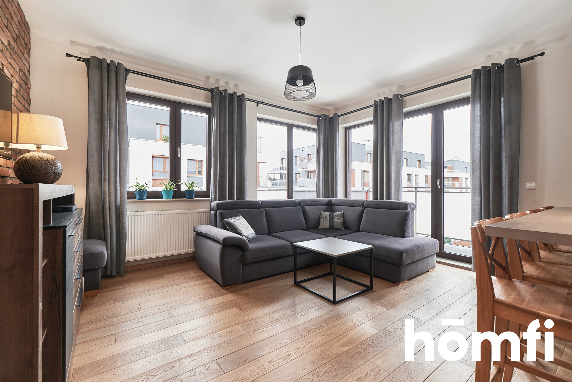 Trzypokojowy apartament z dużym tarasem ul. Nyska - Mieszkanie - Wynajem - Wrocław, Krzyki