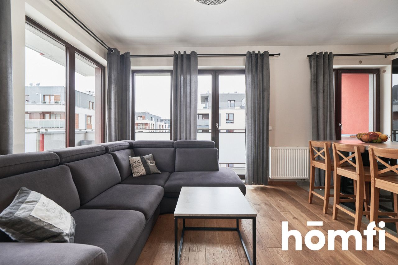 Trzypokojowy apartament z dużym tarasem ul. Nyska - Mieszkanie - Wynajem - Wrocław, Krzyki