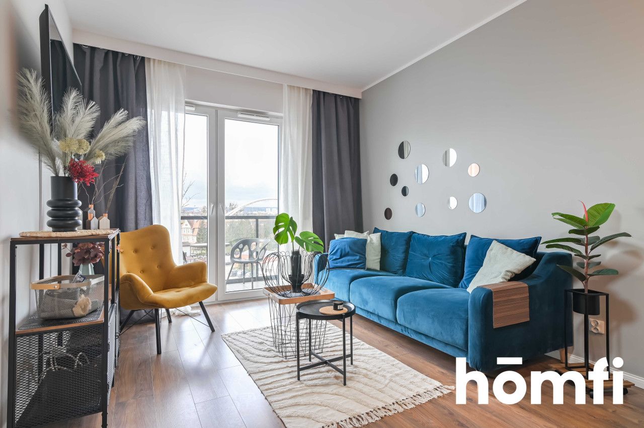 Nowa Letnica l 2 rooms l High Standard l Hall - Apartment - Rent - Gdańsk, Letnica