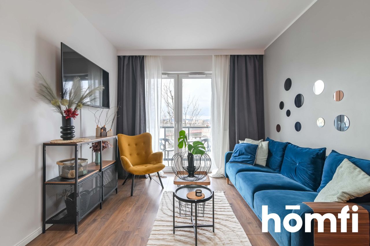 Nowa Letnica l 2 rooms l High Standard l Hall - Apartment - Rent - Gdańsk, Letnica