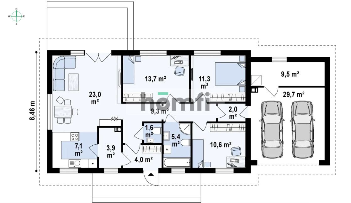 Dom z dużym ogrodem, tylko 25 minut do centrum Krakowa - Dom - Wynajem - Krakowski, Wielka Wieś