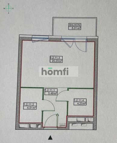 studio w Browarach Wrocławskich - Mieszkanie - Wynajem - Wrocław, Śródmieście